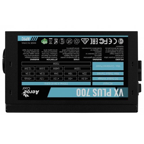 Захранващ блок AeroCool VX PLUS 700W ACPN-VS70AEY.11 (снимка 5)