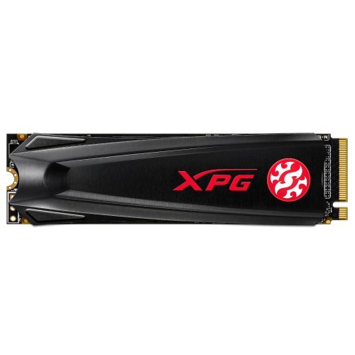 SSD Adata 256GB, XPG GAMMIX S5, M2 2280 PCI-E Gen3 x4,up to 2100/1500 MB/s, AGAMMIXS5-256GT-C (снимка 1)