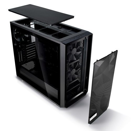 Компютърна кутия Fractal Design MESHIFY S2 TGLASS DARK Black FD-CA-MESH-S2-BKO-TGD (снимка 24)