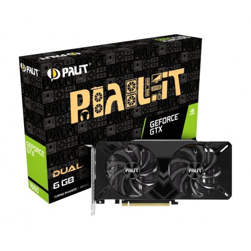 Видео карта Palit GTX1660 DUAL 6G NE51660018J9-1161A (снимка 10)