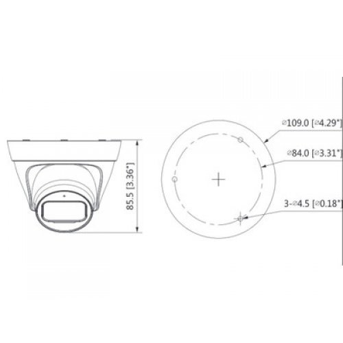 IP камера Dahua IPC-T1B40-0280B (снимка 2)