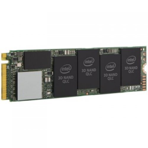 SSD Intel 512GB, 660p Series, M.2 80mm PCIe 3.0 x4, 3D2, QLC, Retail Box Single Pack (снимка 1)