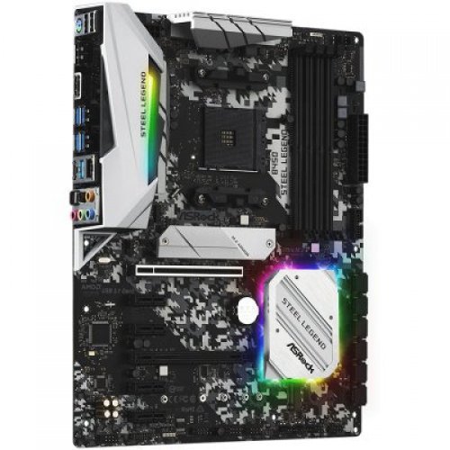 Дънна платка ASRock B450 STEEL LEGEND B450_STEEL_LEGEND (снимка 2)