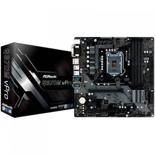 Дънна платка ASRock Q370M VPRO Q370M_VPRO (снимка 1)