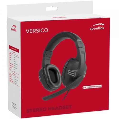 Слушалки Speedlink VERSICO SL-870001-BKGY-01 (снимка 2)