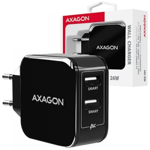 Жично зарядно устройство AXAGON ACU-5V4 (снимка 1)
