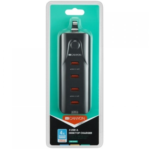 Жично зарядно устройство Canyon CNE-CHA09B (снимка 3)
