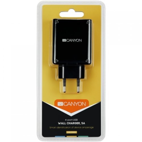 Жично зарядно устройство Canyon CNE-CHA06B (снимка 3)