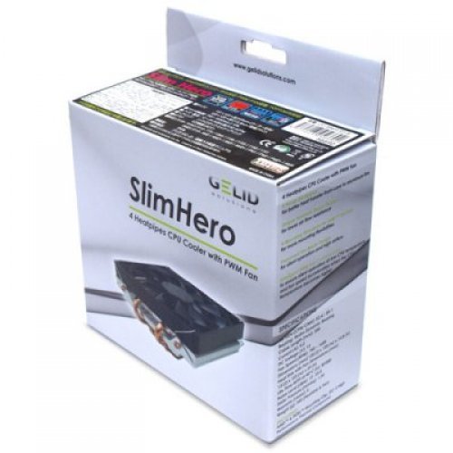 Охлаждане за компютри > Gelid SLIMHERO LP CC-SHERO-01-B (снимка 2)