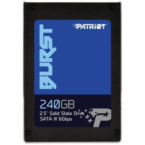 SSD Patriot Burst 240GB, 2.5" SATA3, PBU240GS25SSDR (снимка 1)