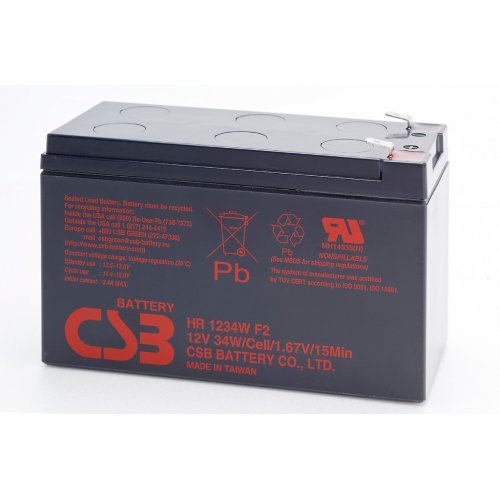 Батерия за UPS CSB Battery 12V 9Ah HR1234WF2 HR1234WF2 (снимка 1)