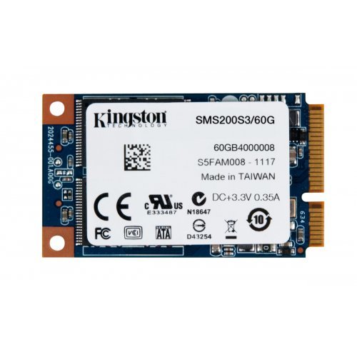 SSD (Solid State Drive) > Kingston mS200 Series SMS200S3/60G (снимка 1)
