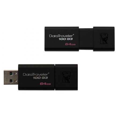 USB флаш памет > Kingston Data Traveler 100 Gen 3 DT100G3/64GB (снимка 1)