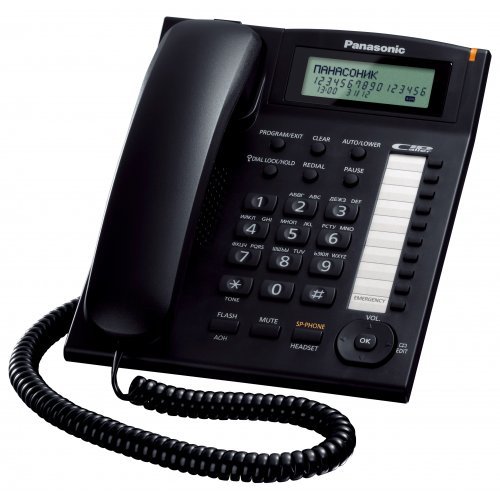 Телефони > Panasonic KX-TS880 Black (снимка 1)