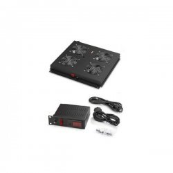 Комуникационен шкаф Lande LN-FAN-THD-4FFS-BL