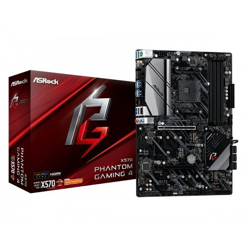 Дънна платка ASRock X570 Phantom Gaming 4 X570_PHANTOM_GAMING4 (снимка 1)