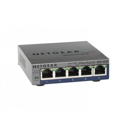 Суич Netgear GS105E-200PES (снимка 1)