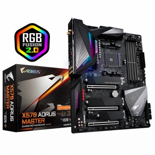 Дънна платка Gigabyte X570 AORUS Master GA-MB-X570-AORUS-MASTER (снимка 1)