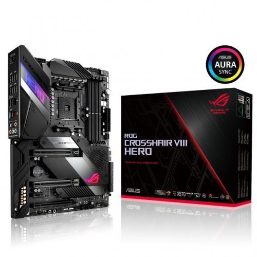 Дънна платка Asus ROG CROSSHAIR VIII HERO ASUS-MB-CROSSHAIR-VIII-HERO (снимка 1)
