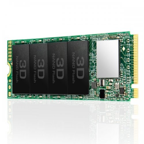 SSD Transcend 1TB, M.2 2280,PCIe Gen3x4, M-Key, 3D TLC, DRAM-less (снимка 1)
