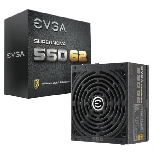 Захранващ блок EVGA EVGA-PS-550W-GOLD-G2 220-G2-0550-Y2 (снимка 1)