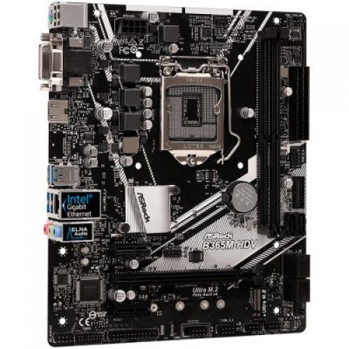 Дънна платка ASRock B365  B365M-HDV (снимка 2)