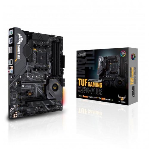 Дънна платка Asus TUF GAMING X570-PLUS ASUS-MB-TUF-X570-PLUS-GAMING (снимка 1)
