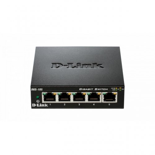 Суич D-Link DGS-105/E D-LINK-DGS-105 (снимка 3)