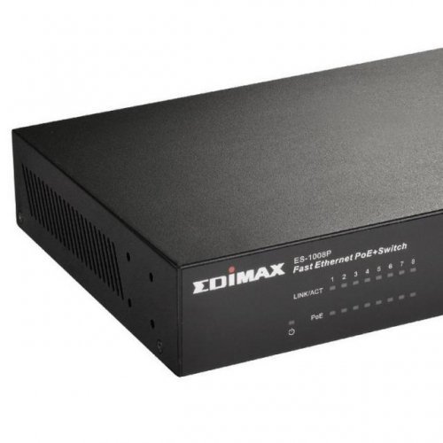 Суич Edimax ES-1008P EDIM-ES-1008P (снимка 2)
