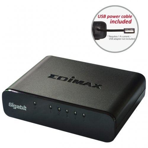 Суич Edimax ES-5500G V3 EDIM-ES-5500G (снимка 3)