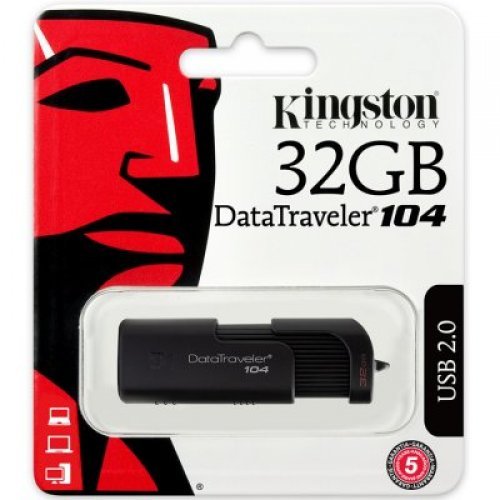 USB флаш памет Kingston DataTraveler 104 DT104/32GB (снимка 1)