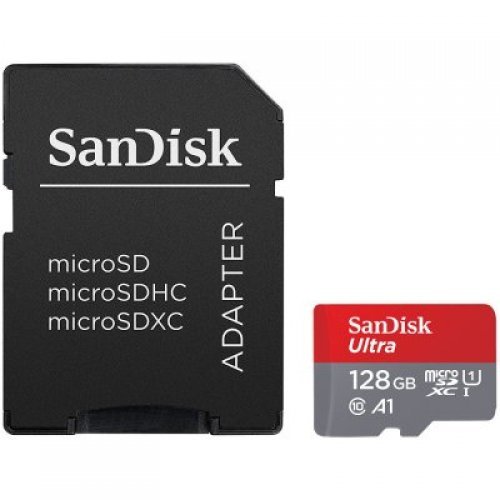 Флаш карта SanDisk Ultra SDSQUNS-128G-GN6TA (снимка 1)