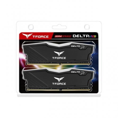 RAM памет Team Group TF3D416G3200HC16CDC01 TEAM-RAM-DDR4-DELTA-RGB-BLK-8GBx2-3200 (снимка 2)