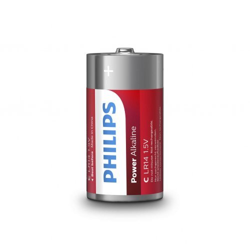 Батерия Philips Ultra Alkaline LR14P2B/10 (снимка 2)