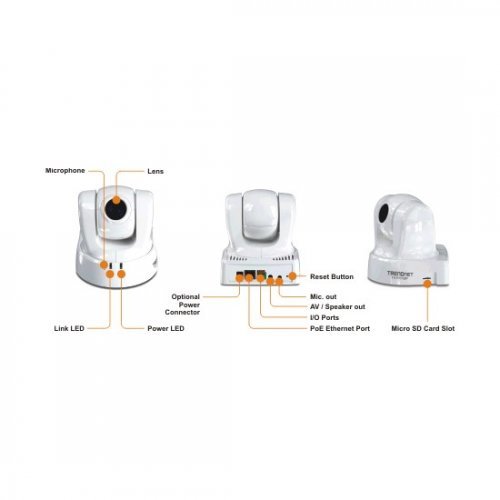 IP камера TRENDnet TRENDnet TV-IP612P (снимка 5)