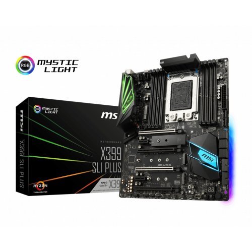 Дънна платка MSI X399 SLI PLUS 911-7B09-014 (снимка 1)