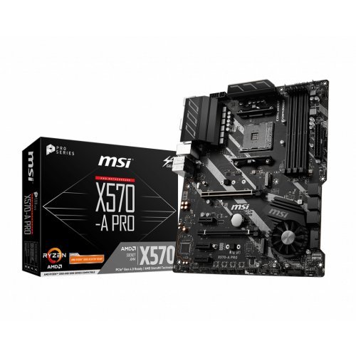 Дънна платка MSI X570-A PRO 911-7C37-020 (снимка 1)