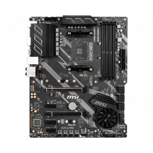 Дънна платка MSI X570-A PRO 911-7C37-020 (снимка 2)