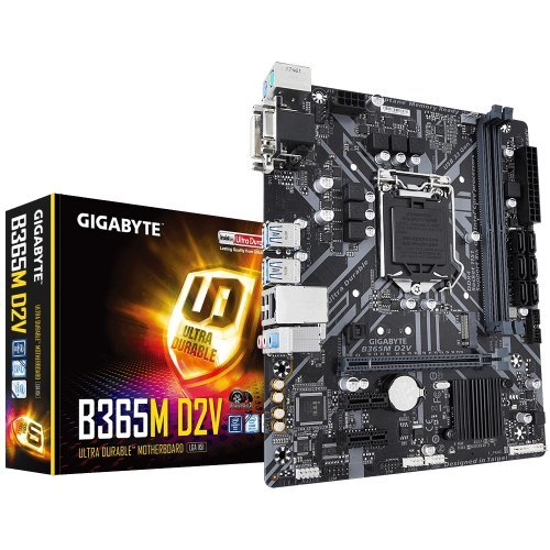 Дънна платка Gigabyte B365M D2V B365M D2V 1.0 (снимка 1)