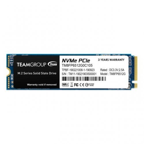 SSD Team Group TM8FP6512G0C101 TEAM-SSD-MP33-512GB (снимка 1)