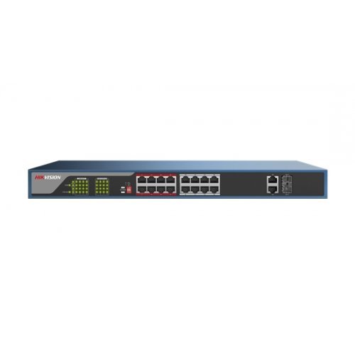 Суич Hikvision DS-3E0318P-E(B) (снимка 1)