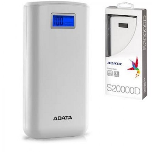 Мобилна батерия Adata S20000D AS20000D-DGT-CWH (снимка 1)
