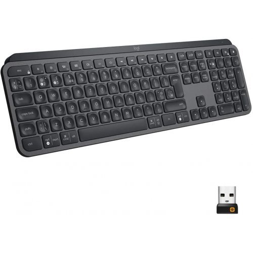Клавиатура Logitech MX Keys Advanced Wireless Illuminated Keyboard 920-009415 (снимка 1)