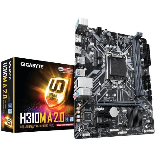Дънна платка Gigabyte H310M A 2.0 (снимка 1)