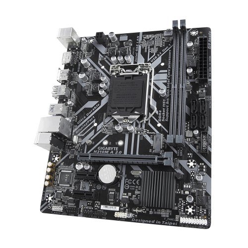 Дънна платка Gigabyte H310M A 2.0 (снимка 3)