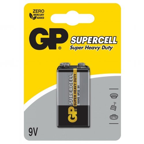 Батерия GP Batteries 6F22 GP-BM-6F22 (снимка 1)