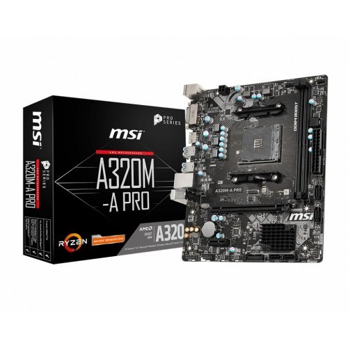 Дънна платка MSI A320M-A PRO 911-7C51-001 (снимка 1)
