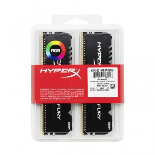 RAM памет Kingston HX432C16FB3AK2/16 KIN-RAM-HX432C16FB3AK2-16 (снимка 1)