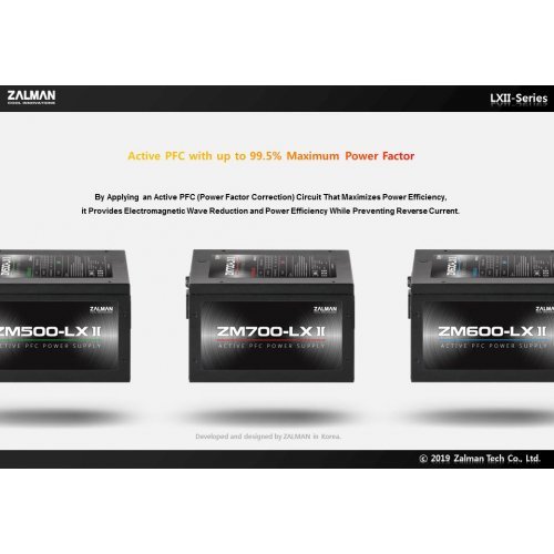 Захранващ блок Zalman APFC ZM700-LXII ZM700-LXII    (снимка 6)