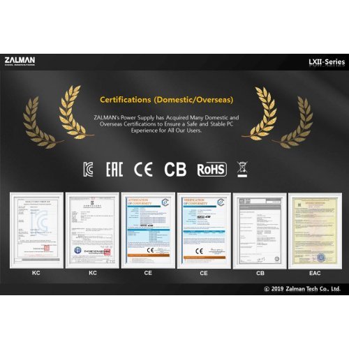 Захранващ блок Zalman APFC ZM700-LXII ZM700-LXII    (снимка 15)